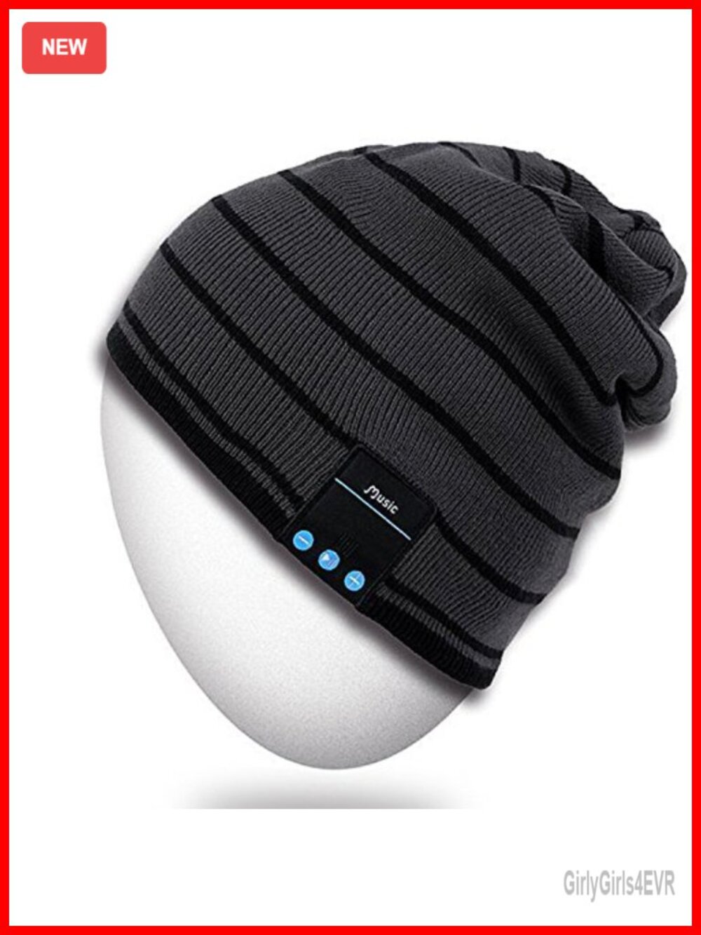 Bluetooth Beanie Hat With Stereo Speakers - Wireless Headphone For Sports